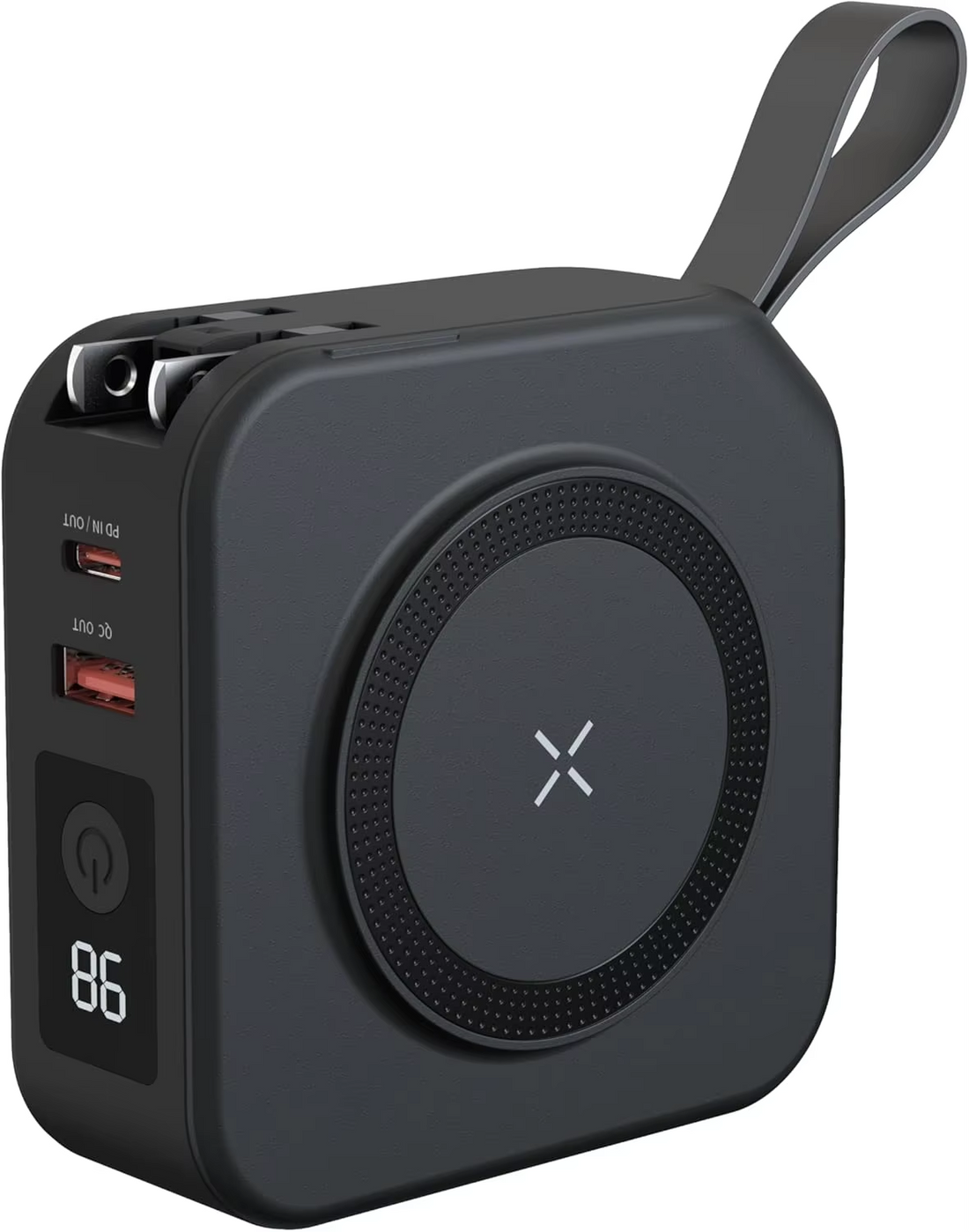 Five In One Magnetic Wireless Power Bank Portable Fast Travel Charger