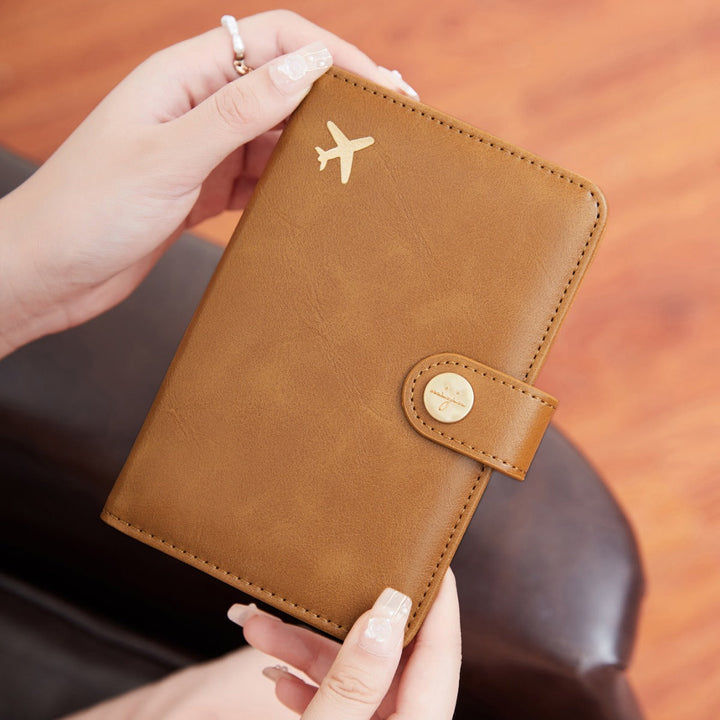 Portable Multifunctional Passport Holder Fashion Document Storage Protective Travel Cover Case