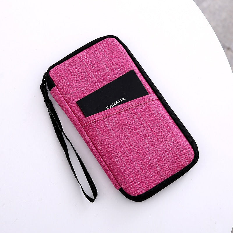 Travel Passport Purse Multifunction Waterproof Credit Card Storage Organizer Portable Walletpassport travel wallet, credit card organizer, waterproof passport purse, portable travel accessories, multifunction storage bag