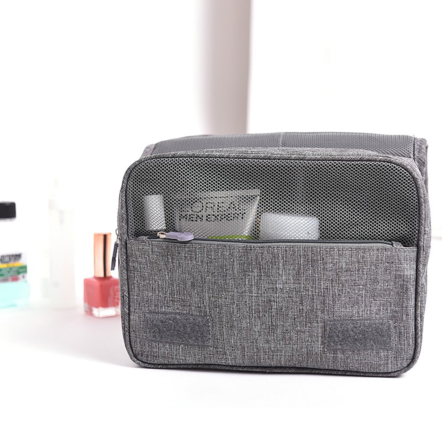 Travel Hanging Toiletry Bag Waterproof Makeup Organizer Cosmetic Wash Storage Case
