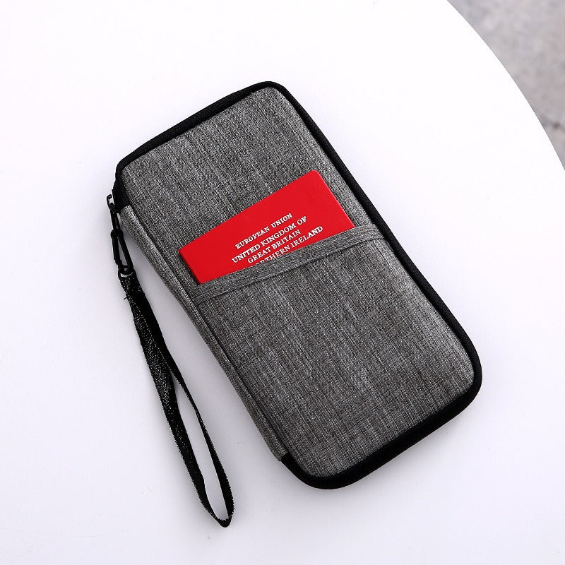 Travel Passport Purse Multifunction Waterproof Credit Card Storage Organizer Portable Walletpassport travel wallet, credit card organizer, waterproof passport purse, portable travel accessories, multifunction storage bag