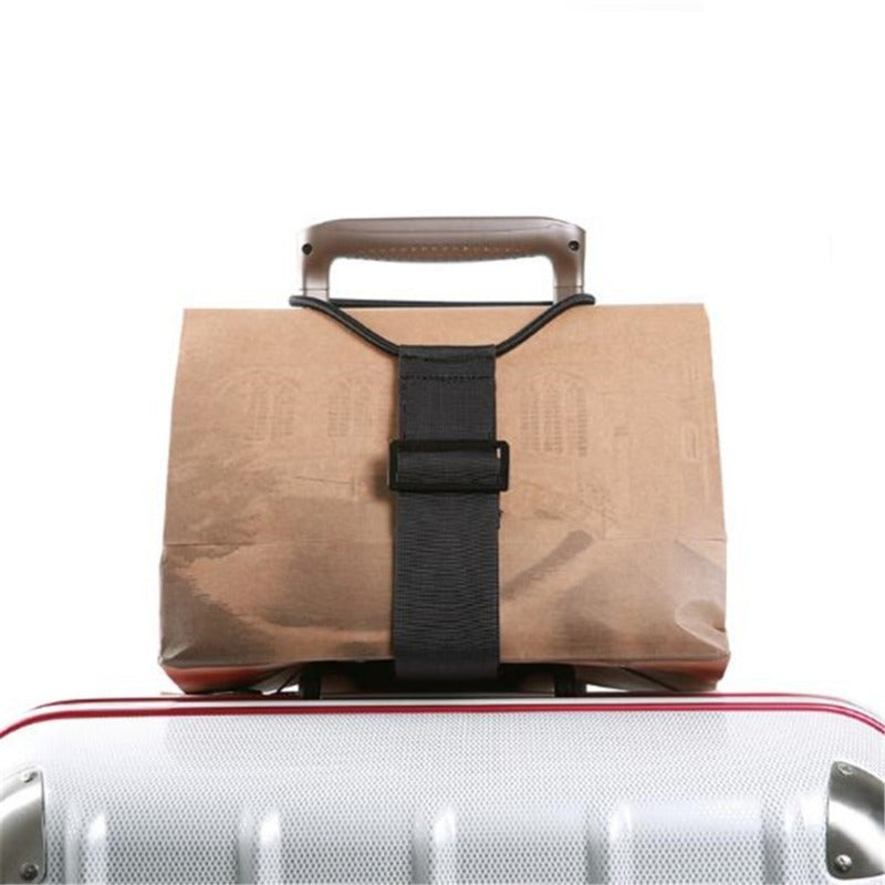 Adjustable Baggage Bungee Luggage Belt Suitcase Carrier Strap Travel Accessories