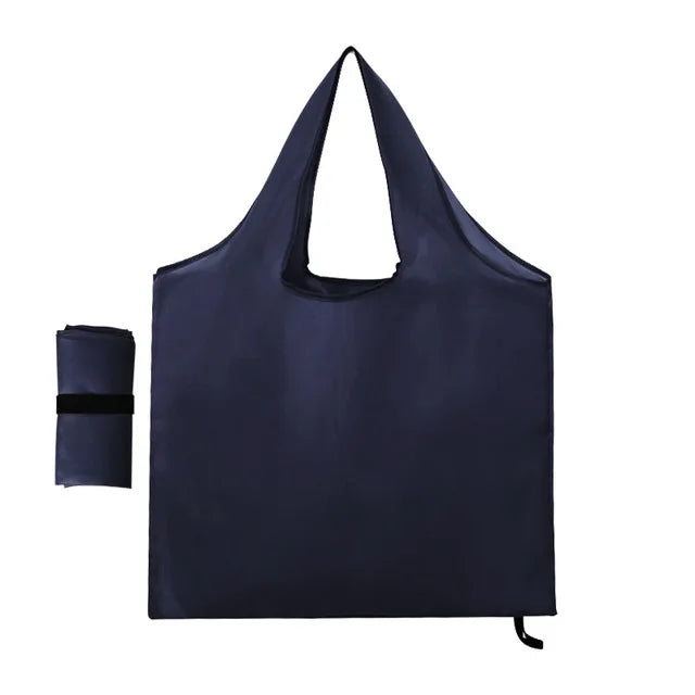 Big Eco Friendly Folding Shopping Bag Reusable Portable Travel Tote Handbag
