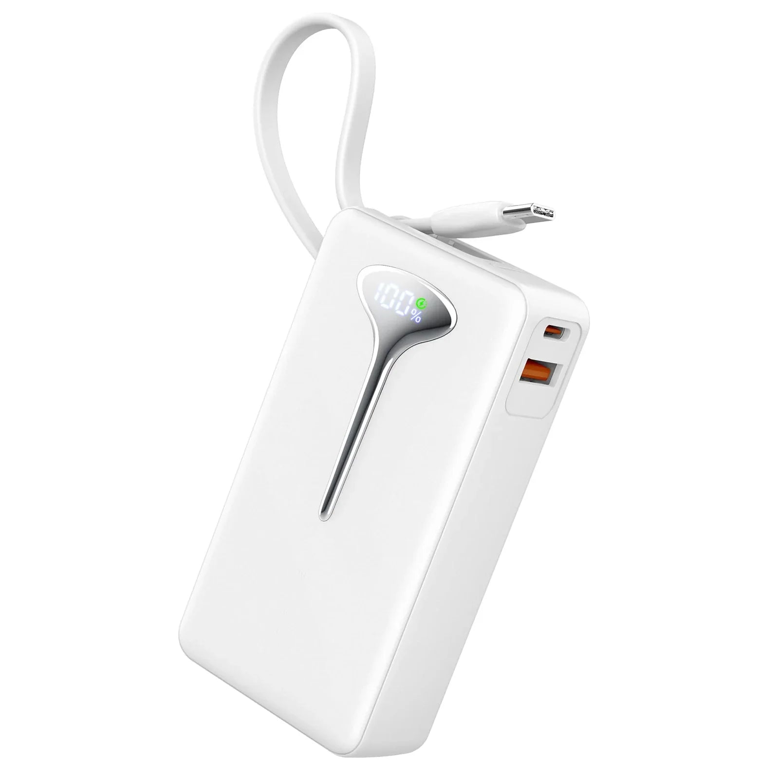 10000mAh Portable Power Bank Fast Charging USB C Travel Charger Essentials