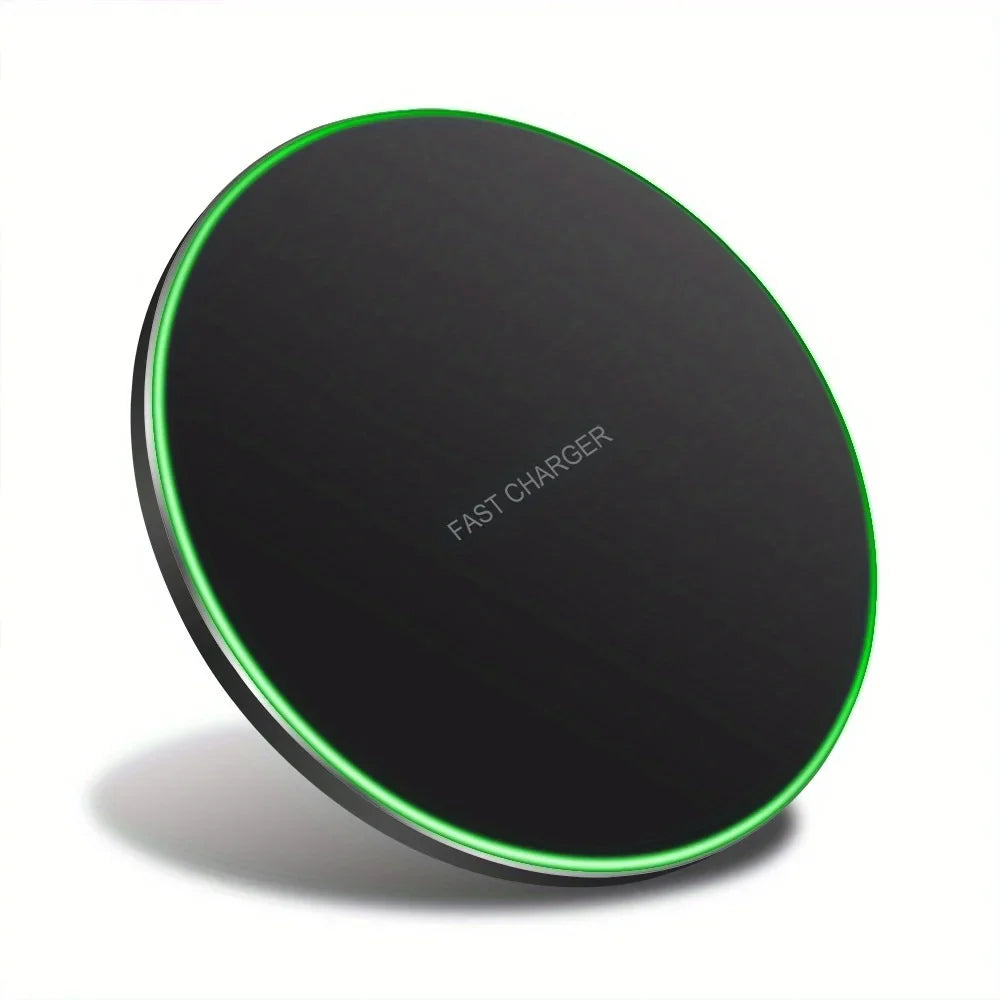 30W Wireless Charger Pad Fast Qi Charging Dock for Smartphones Devices