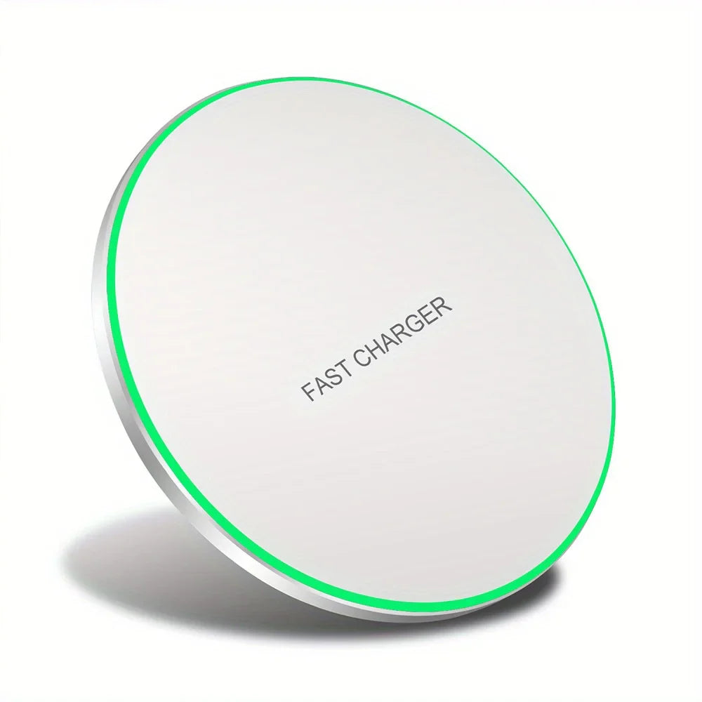 30W Wireless Charger Pad Fast Qi Charging Dock for Smartphones Devices