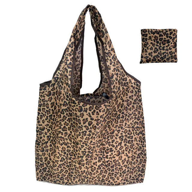 Big Eco Friendly Folding Shopping Bag Reusable Portable Travel Tote Handbag