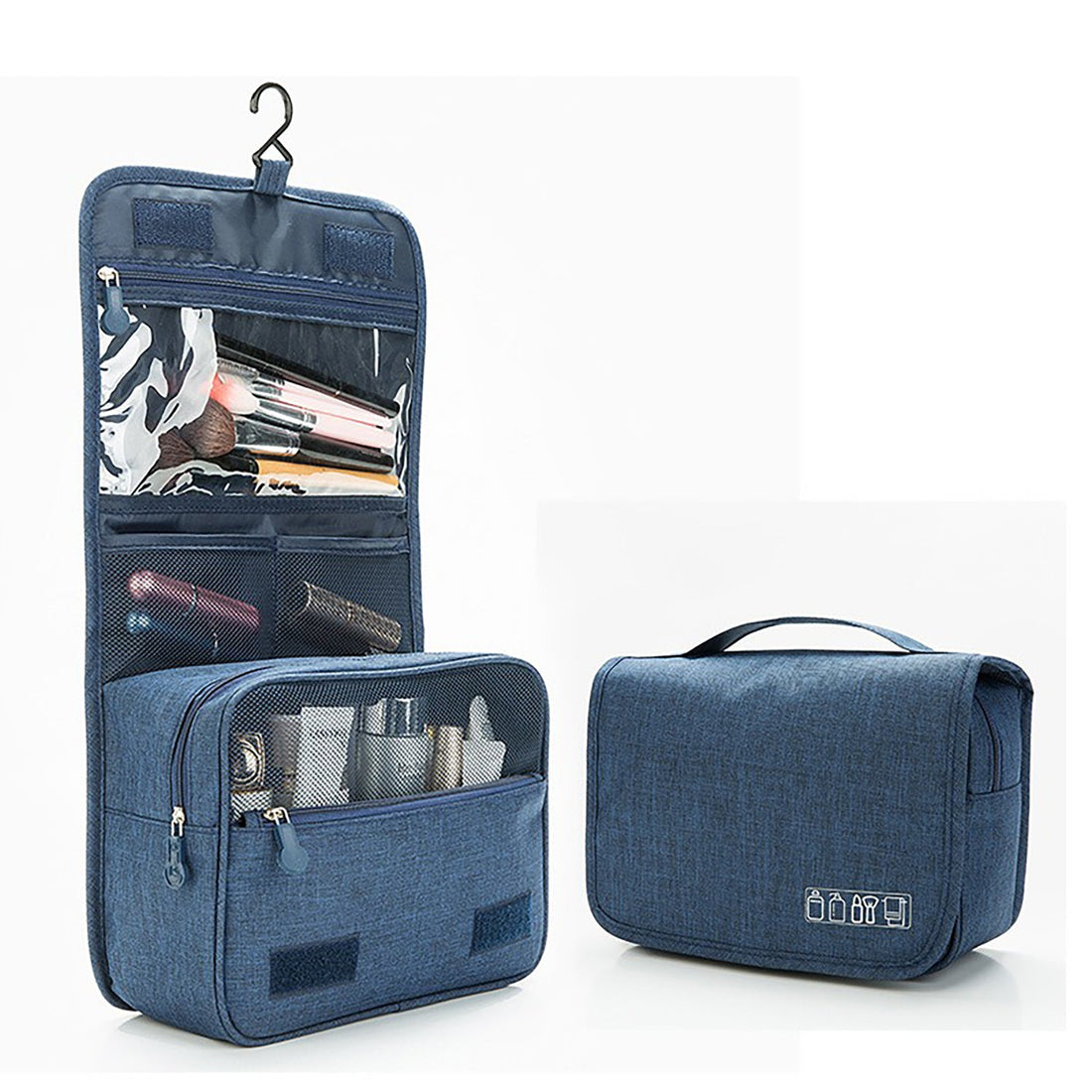 Travel Hanging Toiletry Bag Waterproof Makeup Organizer Cosmetic Wash Storage Case