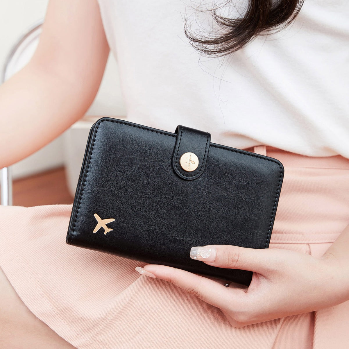 Portable Multifunctional Passport Holder Fashion Document Storage Protective Travel Cover Case