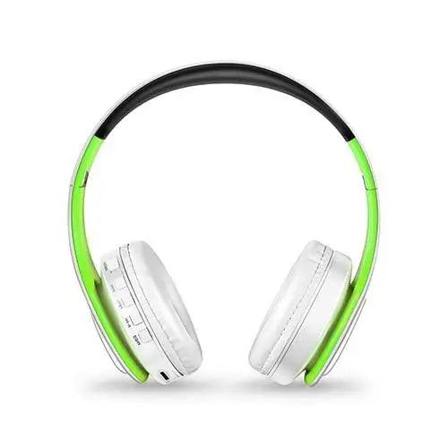 Folding Bluetooth Wireless Stereo Headphones with Mic Comfortable Modern Earmuffs Design