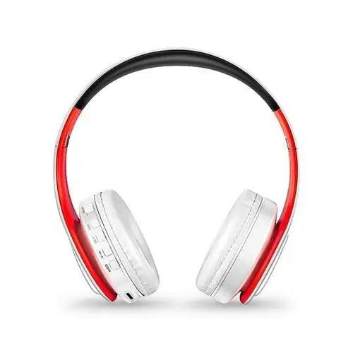 Folding Bluetooth Wireless Stereo Headphones with Mic Comfortable Modern Earmuffs Design