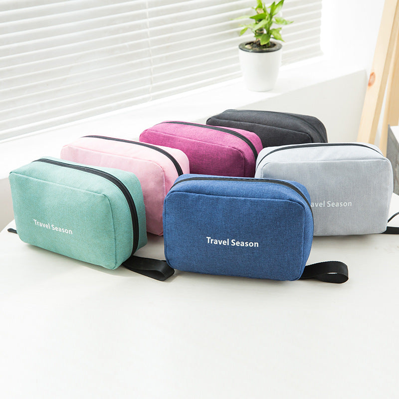 Nylon Vanity Toiletry Makeup Bag Travel Organizer Cosmetic Storage Case Pouch