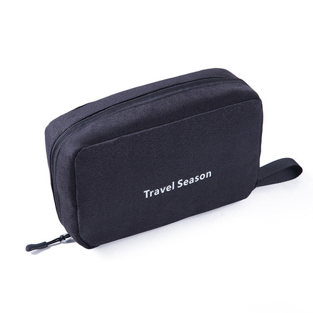 Nylon Vanity Toiletry Makeup Bag Travel Organizer Cosmetic Storage Case Pouch
