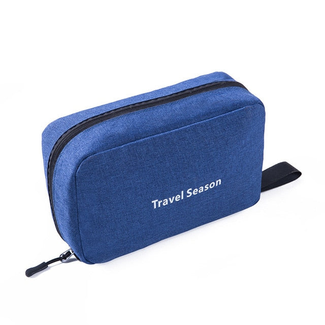 Nylon Vanity Toiletry Makeup Bag Travel Organizer Cosmetic Storage Case Pouch