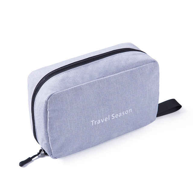 Nylon Vanity Toiletry Makeup Bag Travel Organizer Cosmetic Storage Case Pouch