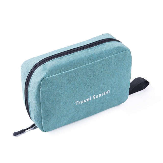 Nylon Vanity Toiletry Makeup Bag Travel Organizer Cosmetic Storage Case Pouch