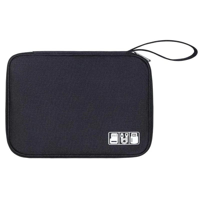 Waterproof Electronics Organizer Bag – Heavy-Duty Travel Cable Storage Pouch